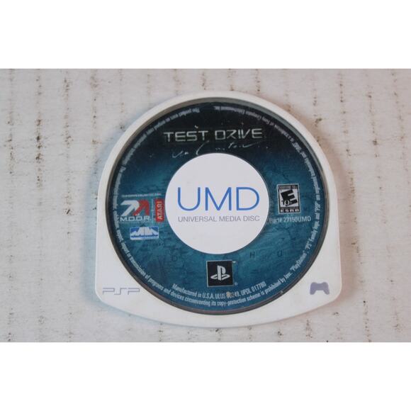 Test Drive Unlimited (Sony PSP Portable) Authentic, game disc only, tested - Picture 1 of 8